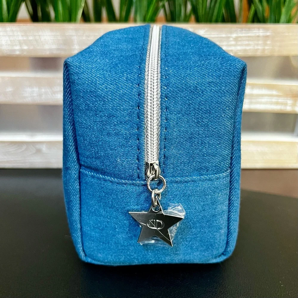 DIOR Beauty Limited Edition Blue Denim Pouch - Picture 6 of 10